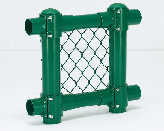 FY-1008 熱鍍鋅圓管鋼結(jié)構(gòu)組合式圍網(wǎng)