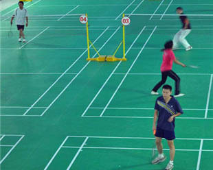 PVC卷材羽毛球場(chǎng)