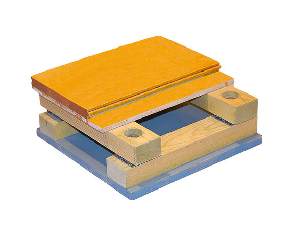 雙龍骨實(shí)木地板