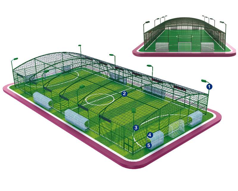 FLZ-A 雙夾絲籠式足球