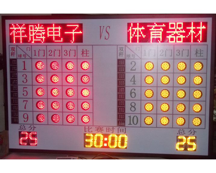 型號：XT-MQ1 門球球電子記分牌