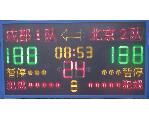 型號(hào)：XT-JFM24B 中型電子記分牌