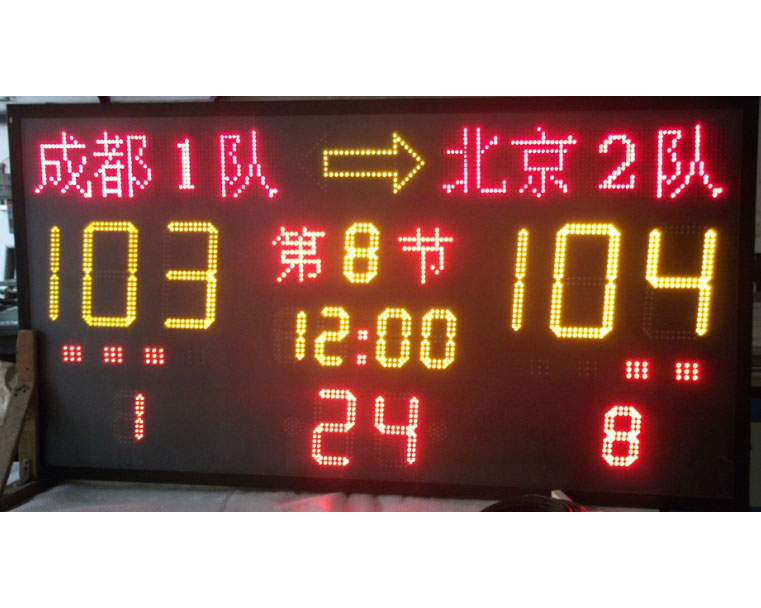 型號(hào)：XT-JFM24A 中型電子記分牌（乒、羽、藍(lán)）