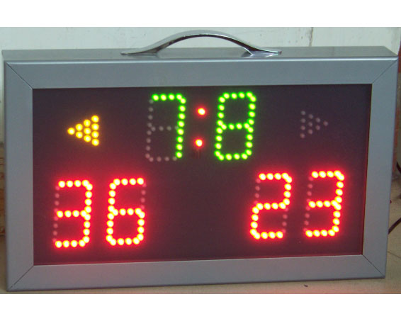 型號(hào)：XT-YMQ 羽、乒便攜式電子記分牌