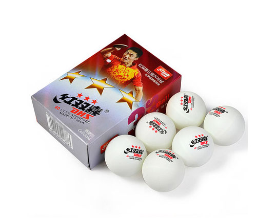 型號(hào)：賽璐珞三星 紅雙喜乒乓球