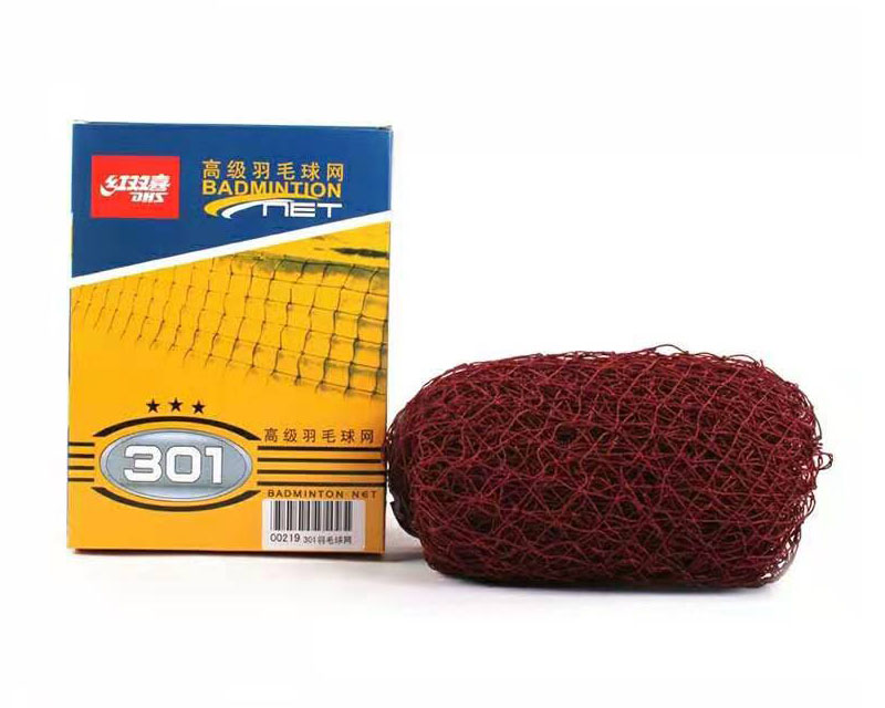 型號：301 紅雙喜羽毛球網(wǎng)
