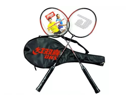型號：208 紅雙喜羽毛球拍