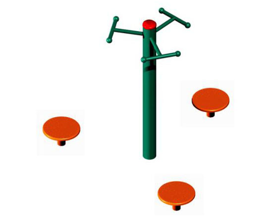 型號(hào)：YJD-Z61C 三位扭腰器